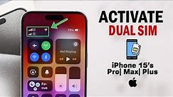 Dual SIM on iPhone 15 Pro Max! - How to Use Physical or eSIM!