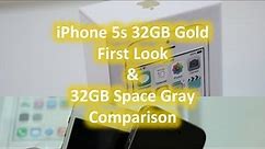 iPhone 5s Gold Unboxing & First Look!
