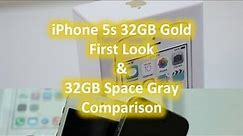 iPhone 5s Gold Unboxing & First Look!