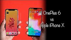 OnePlus 6 vs Apple IPhone X: (with camera samples) Comparison overview