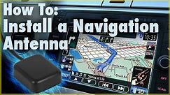 How to Install a GPS Navigation Antenna (Car Stereo Accessory) | Car Audio 101