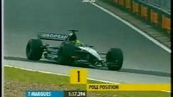 2001 F1 Brazilian GP-Qualifying - Tarso Marques 1st run