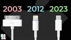 History of the iPhone Charging Port - Why Apple changed it!