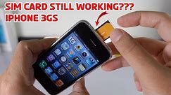 Is SIM card Still working on iPhone 3GS in Late 2023?