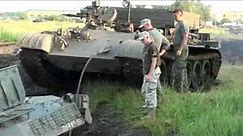Darłowo Zlot Pojazdów Militarnych 2011 Off road ratowanie czołgu