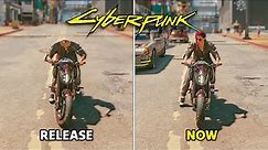 Cyberpunk 2077 - RELEASE vs NOW