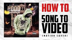 How to add music to any video on iphone/iOS | add song to motion cover | motion cover art |