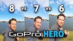 GoPro HERO 8 vs 7 vs 6! (4K)