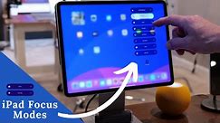 iPad Tips for Seniors: How to Set Up iPad Focus Modes