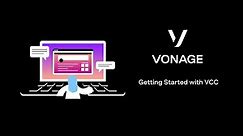 Getting started with Vonage Contact Center