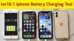 iphone xr vs 11 vs 12 Battery Charging Test || ios 16.1 charging test | Something Went Wrong :(