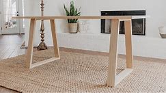 DIY Modern Dining Table | Woodbrew