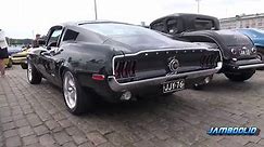 BULLITT!! 1968 Ford Mustang GT-390 Fastback "Bullitt" - incredible V8 sound!!