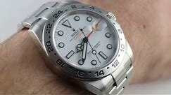 Pre-Owned Rolex Explorer II 216570 "Polar" Luxury Watch Review