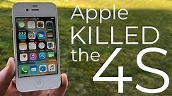 Apple killed the iPhone 4S