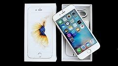 Apple iPhone 6s : Déballage et premier démarrage (Unboxing français)