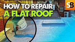 How to Repair a Flat Roof with Liquid Roof