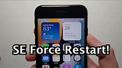 iPhone SE (2022) How to FORCE Restart!