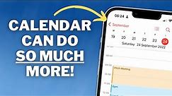 Master the iPhone Calendar App with these Tips!