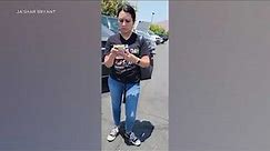 Woman falsely accusing Black man of stealing cellphone at Moreno Valley Walmart| ABC7
