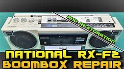 National/Panasonic RX-F2 boombox restoration for a special someone