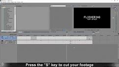 How To Create Text Flickering Effect - Sony Vegas Tutorial