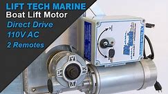 LTM 110v AC Direct Drive Boat Lift Motor with Remote