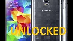 SIM Unlock Sprint Samsung Galaxy S5 SM-G900P For All GSM Carriers!