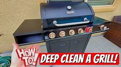 How to Deep Clean a Gas Grill | Quick & Easy! Looks Brand New!