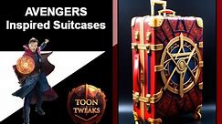 Avengers but Suitcase - Cool Luggage Designs