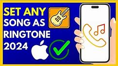 How to Set Custom Ringtones on iPhone in 2024 | Step-by-Step Guide!