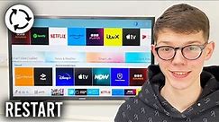How To Restart Samsung TV - Full Guide