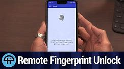 Remote Fingerprint Unlock for Android