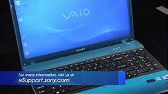 Sony VAIO® Computers | How to create recovery media