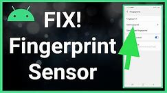Fix Fingerprint Sensor Isn't Responding On Android