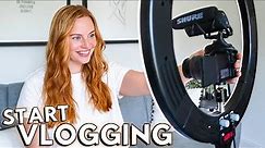 How To Start A Vlog Channel // What I've Learned Since Starting my Vlog Channel Last Year