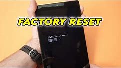 Onn Tablet: How to Factory Reset
