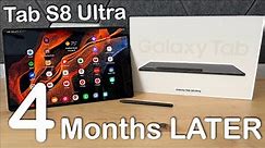 Samsung Galaxy Tab S8 Ultra: A Long Term User Review After 4 Months!