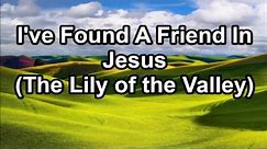 The Lily of the Valley (Lyrics)