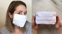Easy no-sew face mask