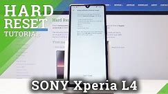 How to Factory Reset SONY Xperia L4 – Wipe Data & Customized Settings