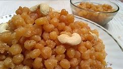 How to prepare Sweet Boondi | Ganesh Puja Special Recipe | Bengali Bode Recipe