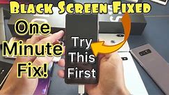 Galaxy S10/S10E/S10+: How to FIX Black Screen (2 Ways)