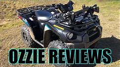 2021 Kawasaki "Brute Force 750" ATV (full review + driving)