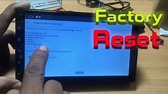 Factory Reset of Android Car Stereo - Complete Guide
