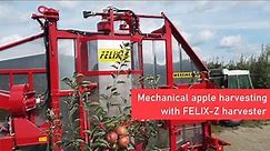 Mechanical apple harvesting with FELIX