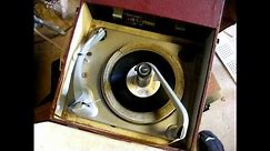 1958 Symphonic tube-type record player