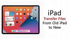 How to Transfer Contacts, Pictures, and More from an Old iPad to a New iPad | h2techvideos
