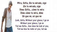 Alvaro Soler - Sofia Lyrics English and Spanish - Tranlsation & Meaning - Letras en ingles