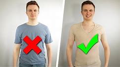 Mens Undershirt Guide | How To Wear An Undershirt Without It Showing